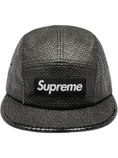 Supreme кепка Camp из рафии
