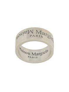 Maison Margiela кольцо с гравированным логотипом