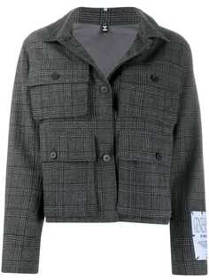 MCQ куртка в клетку с карманами Alexander McQueen