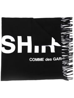 Comme Des Garçons Shirt шарф с логотипом