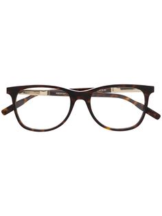 Montblanc очки в круглой оправе черепаховой расцветки