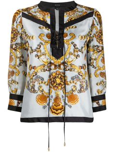 Gucci Pre-Owned блузка с принтом