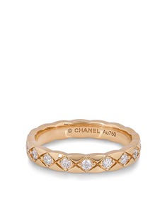 Chanel Pre-Owned кольцо из розового золота Coco Crush с бриллиантами