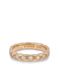 Chanel Pre-Owned кольцо из розового золота Coco Crush с бриллиантами