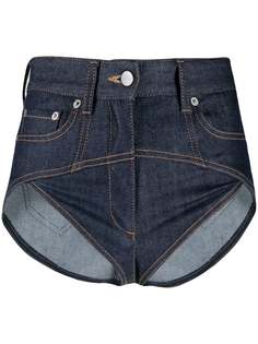 FENTY джинсовые шорты с высоким вырезом