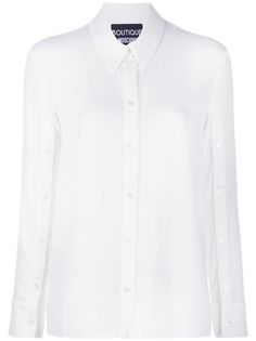 Boutique Moschino рубашка с пуговицами на рукавах