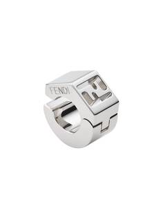Fendi серьга-кафф с логотипом FF
