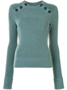 Isabel Marant Étoile джемпер Koyle узкого кроя в рубчик