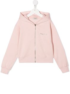 Pinko Kids бомбер с логотипом из кристаллов