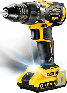 Аккумуляторный шуруповерт Hanskonner
