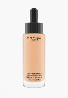 Тональная основа MAC Studio Waterweight Foundation spf 30, стойкая увлажняющая, тон NC30, 30 мл