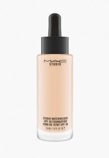 Тональная основа MAC Studio Waterweight Foundation spf 30, стойкая увлажняющая, тон NC15, 30 мл