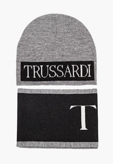 Комплект Trussardi шапка и шарф 25х180 см