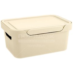 Ящик хозяйственный, 4.6 л, 27х19х12 см, Бытпласт Luxe С32054