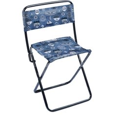Стул складной Nika ПС2/Д джинс до 90 кг, 40 см