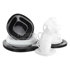 Сервиз столовый из стекла, 30 предметов, Carine N1500 Luminarc