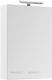 Зеркальный шкаф 60x87,3 см с белый R Aquanet Йорк 00202087