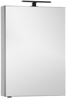 Зеркальный шкаф 60х85 см серый антрацит Aquanet Алвита 00183989