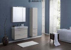 Тумба слоновая кость 82 см Aquanet Франка 00183054