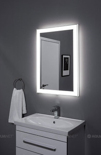 Зеркало с подсветкой 60х85 см Aquanet Алассио 00196632