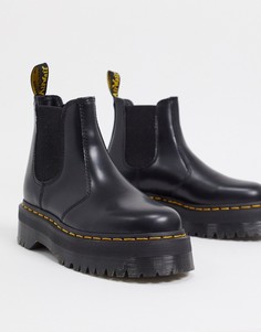 Черные ботинки челси на платформе Dr Martens-Черный цвет