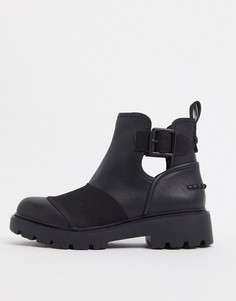 Черные ботинки UGG-Черный цвет