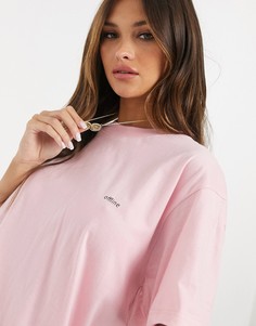 Oversize-футболка Night Addict-Розовый