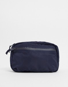 Темно-синяя сумка-кошелек на пояс Selected Homme-Голубой