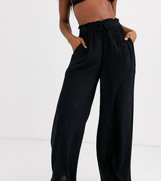 Черные пляжные брюки от комплекта со шнурком Iisla & Bird-Черный
