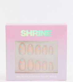 Эксклюзивные накладные ногти Shrine X ASOS - Galactic Fantasy-Многоцветный