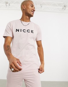 Розовая футболка Nicce-Розовый