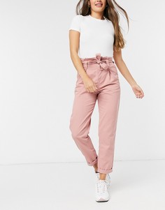Розовые брюки-карго Miss Selfridge-Розовый