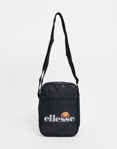 Сумка для авиапутешествий с камуфляжным принтом ellesse-Черный