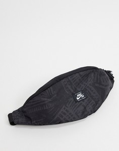Черная сумка-кошелек на пояс с принтом Nike SB-Черный
