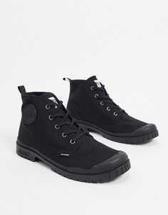 Черные парусиновые ботинки Palladium-Черный