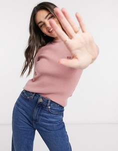 Розовый свитшот с круглым вырезом Levis