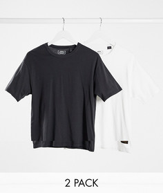 Набор из 2 футболок (белая/черная) Levis Skateboarding-Многоцветный