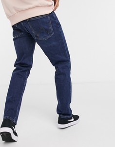 Синие джинсы прямого кроя Wrangler-Синий