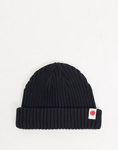 Черная шапка-бини в рыбацком стиле Jack & Jones-Черный цвет