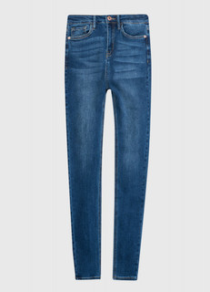 Суперузкие джинсы с высокой посадкой O'stin