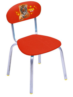Детский стул Nika СТУ6 С тигренком Red