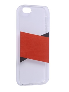 Чехол Krutoff для APPLE iPhone 5/5S/SE Stripes 10310
