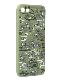 Чехол Krutoff для APPLE iPhone 7/8 Pixel Military Desert 10341