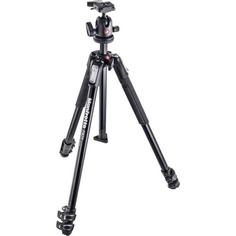 Штатив Manfrotto MK190X3-BH ALU 3-S KIT 496RC2