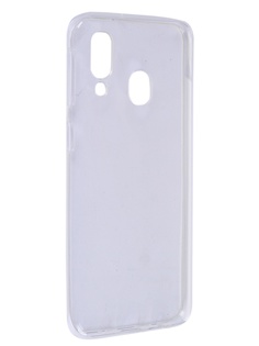 Чехол Pero для Samsung Galaxy A40 Silicone Clip Case Transparent CC01-A40TR ПЕРО