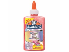 Слайм Elmers Metallic Glue для слаймов 147ml Pink 2109508 Elmer's