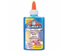 Слайм Elmers Metallic Glue для слаймов 147ml Blue 2109503 Elmer's