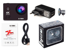 Экшн-камера X-TRY XTC165 Neo UltraHD 4K +СЗУ