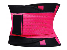 Фитнес пояс для похудения CleverCare размер XL Pink TX-LB033P