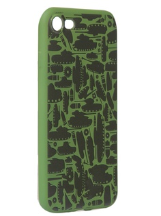 Чехол Krutoff для APPLE iPhone 7/8 Technics Military Green 10344